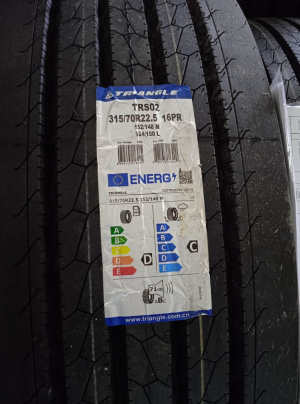 Автошина  315/70 R22.5 Triangle TRS02 154/150L 16PR (рулевая)